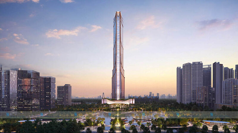 Tháp Tài chính 108 tầng Hà nội.