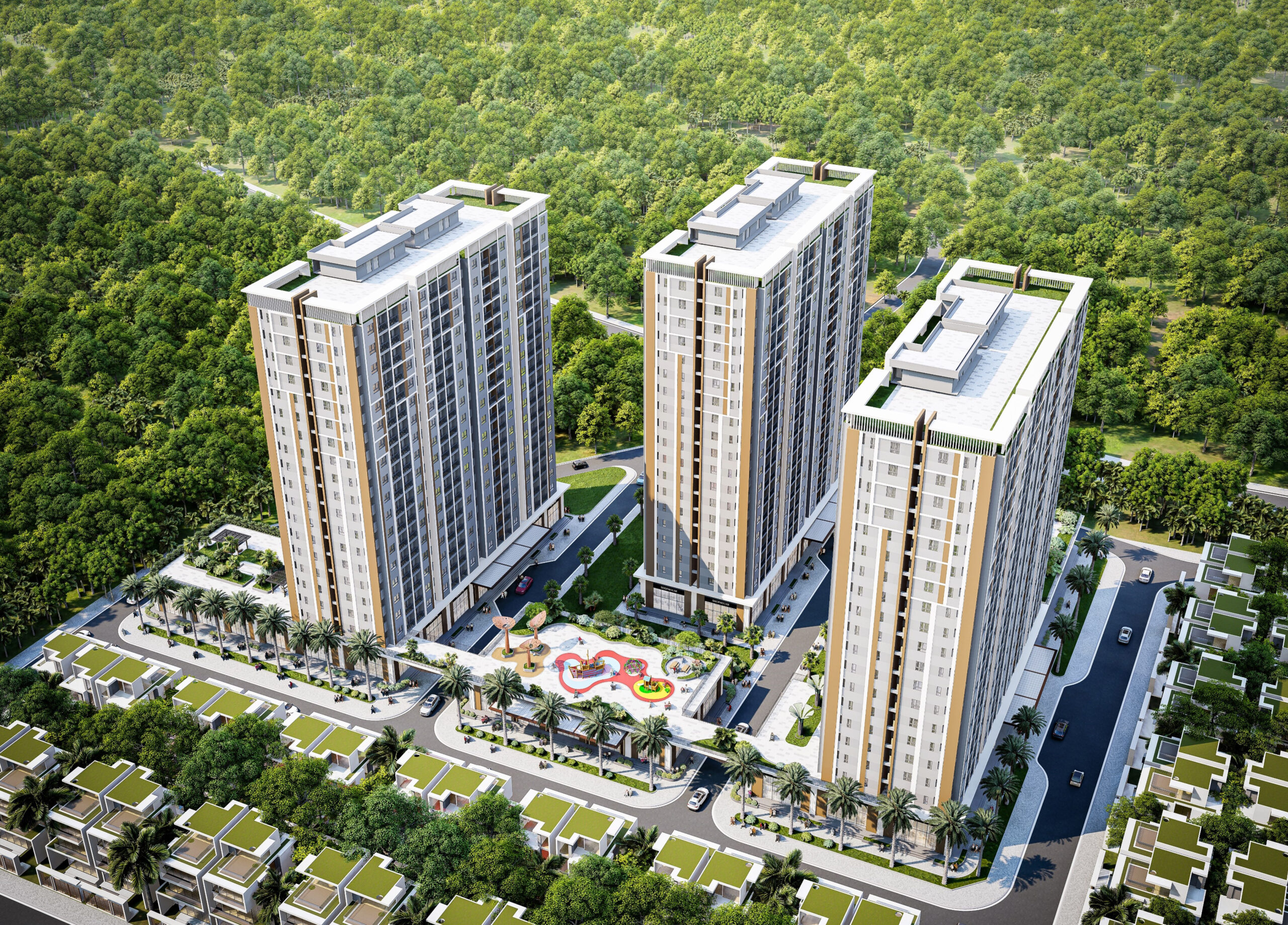 Ibstac Architects & Planners thiết kế nhà ở xã hội 