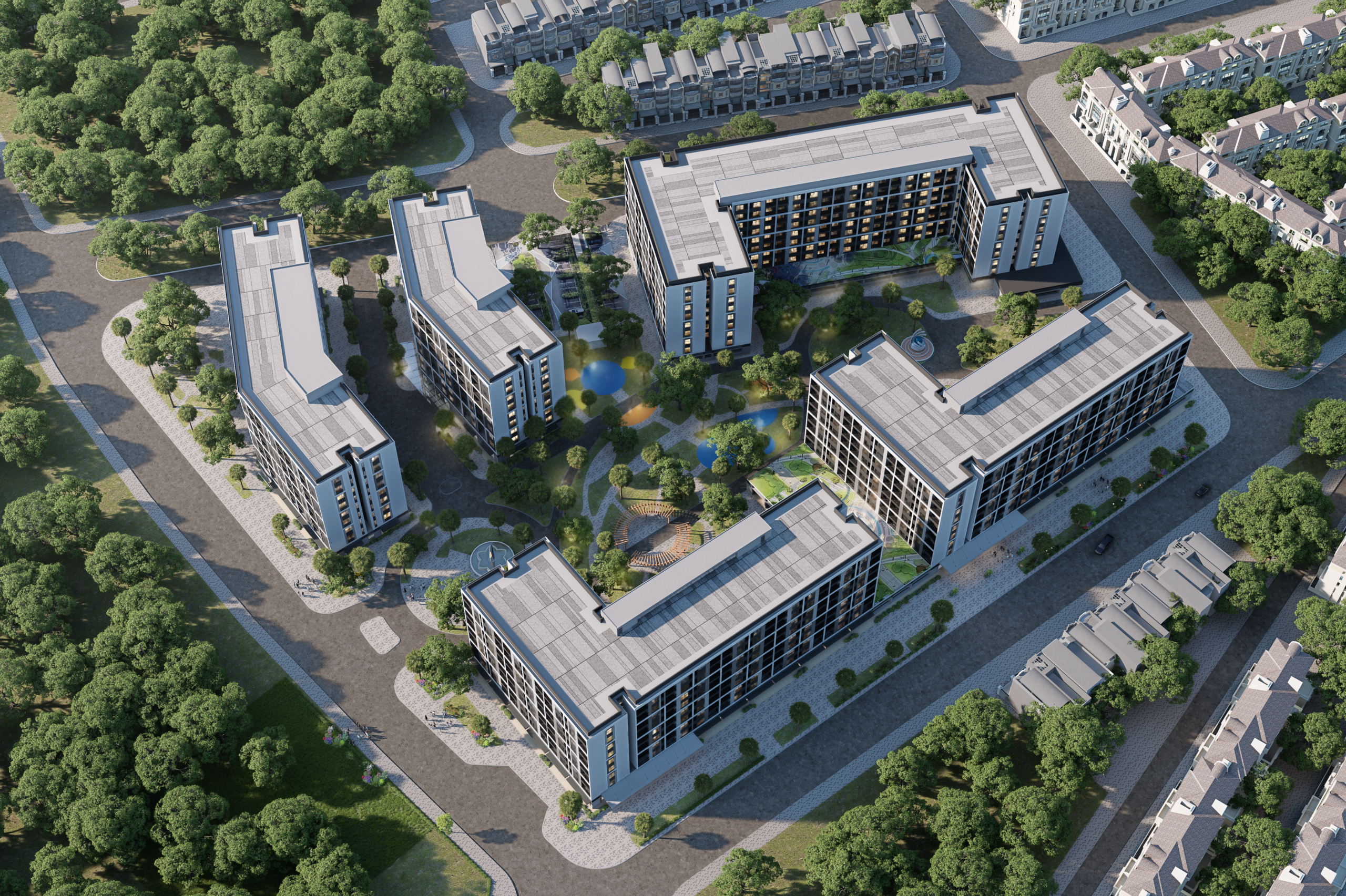 Ibstac thiết kế nhà ở xã hội Bãi Viên