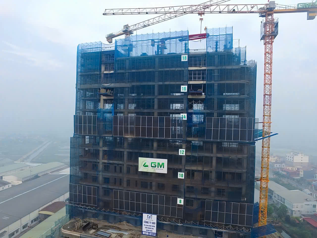 Hoàn thành cất nóc: 27/01/2026 Bệnh viện đa khoa An Lão