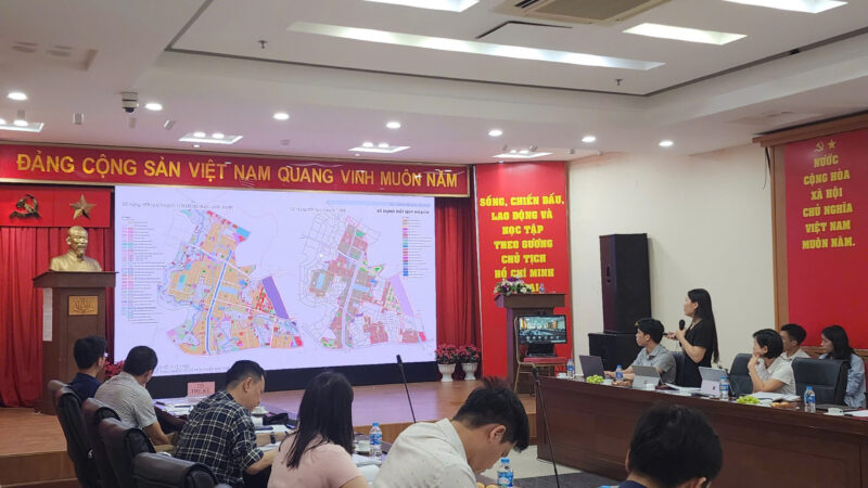 IBSTAC Architects báo cáo Hội đồng thẩm định Quy hoạch chi tiết 1/500 Khu đô thị Thể thao Quốc tế Hà Nội