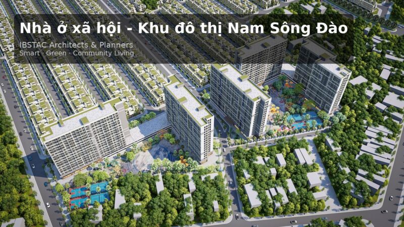 Nhà ở xã hội _Khu đô thị Nam Sông Đào - Ibstac thiết kế