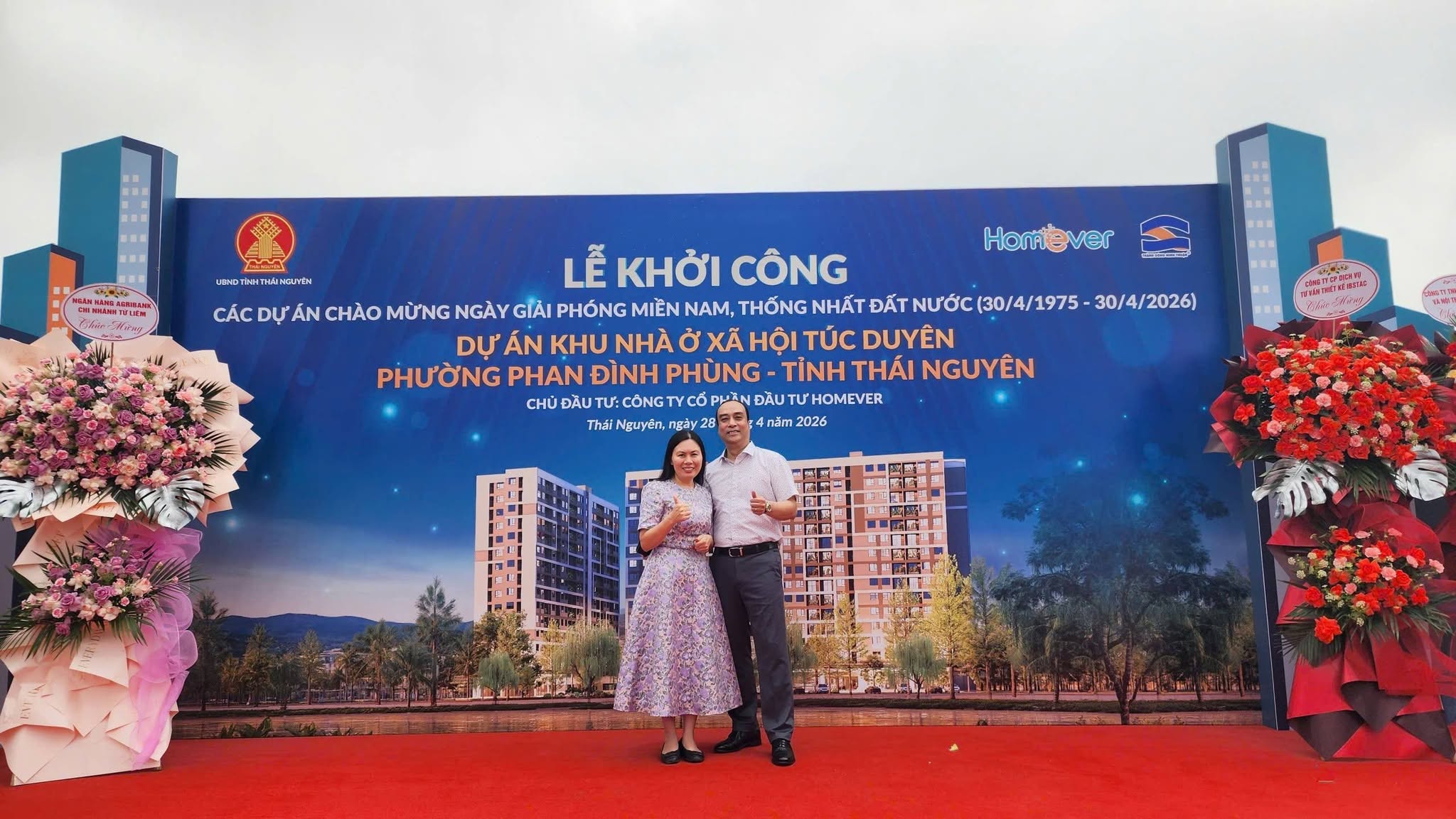 Founder - KTS. Trịnh Anh Tuấn, kiến trúc sư trưởng dự án, tham dự lễ khởi công Nhà ở xã hội Túc Duyên
