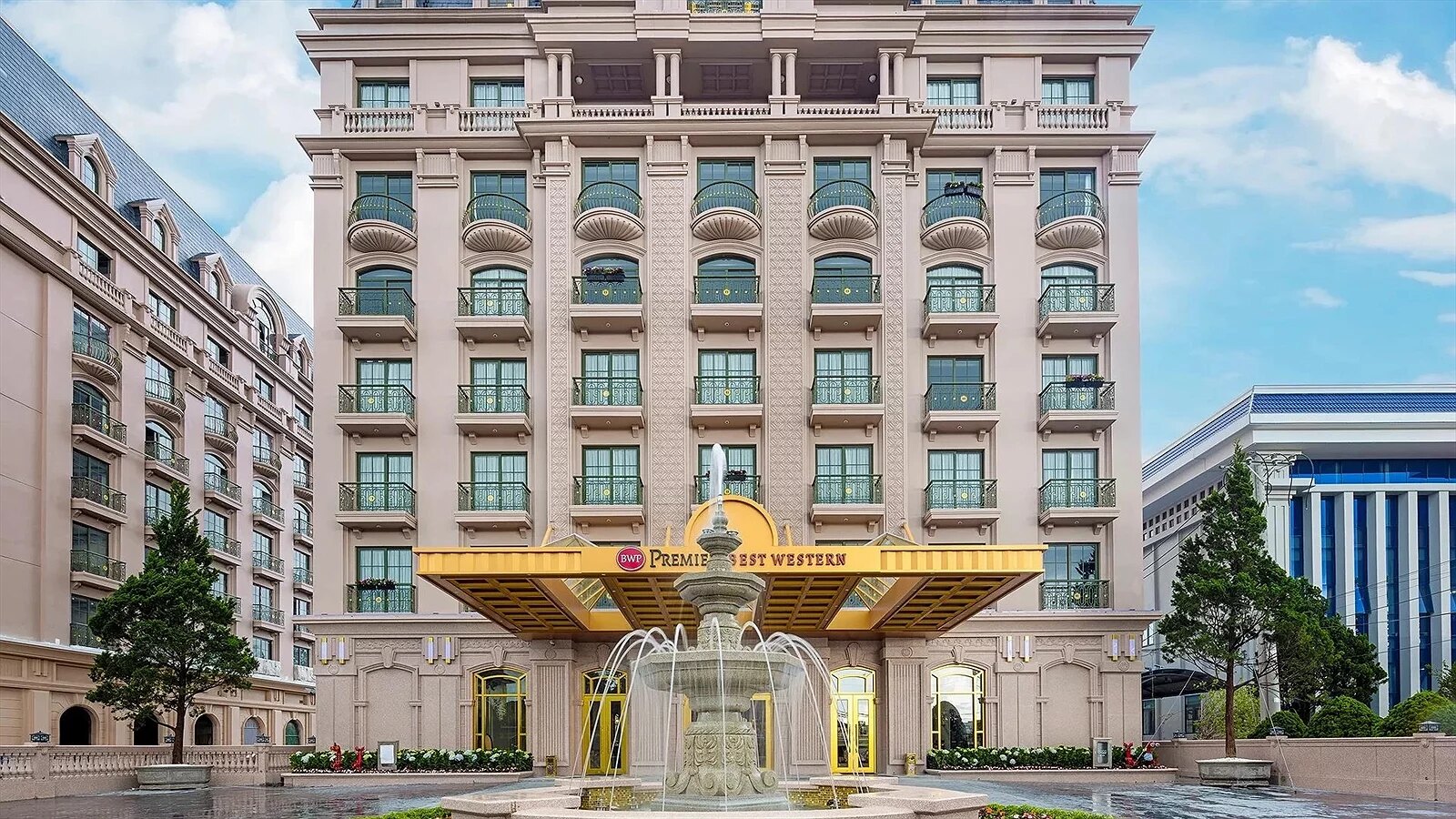 Sảnh đón trong thiết kế khách sạn 5 sao Đà Lạt – Best Western Premier Imperial